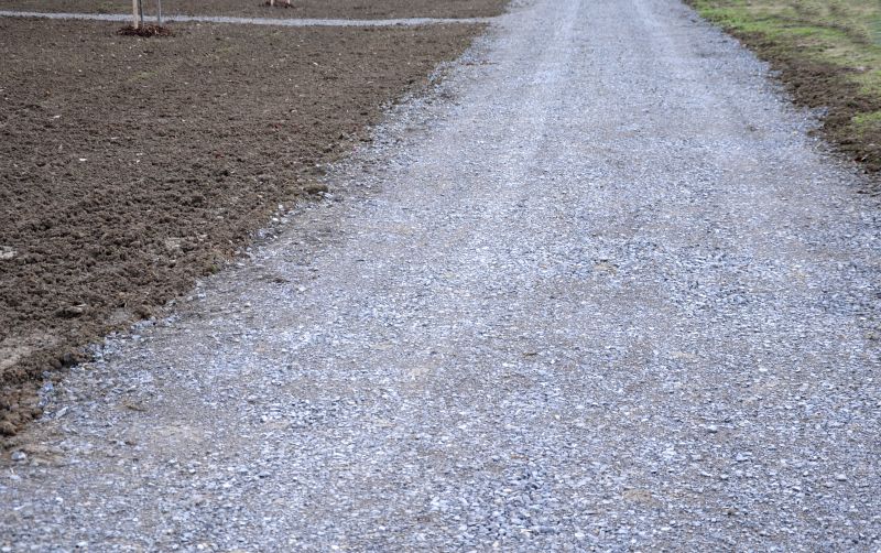 Pea Gravel Driveway Installation